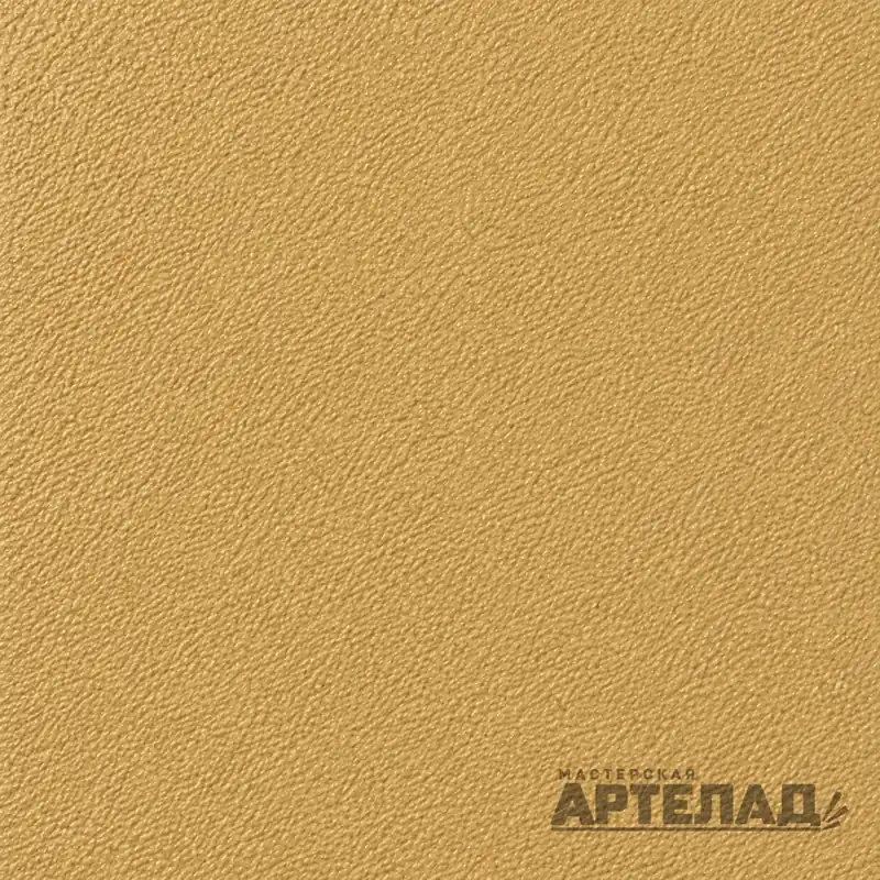 Образец порошковой краски муар RAL 1002 — Песочно-желтый, с водяным знаком АРТЕЛАД