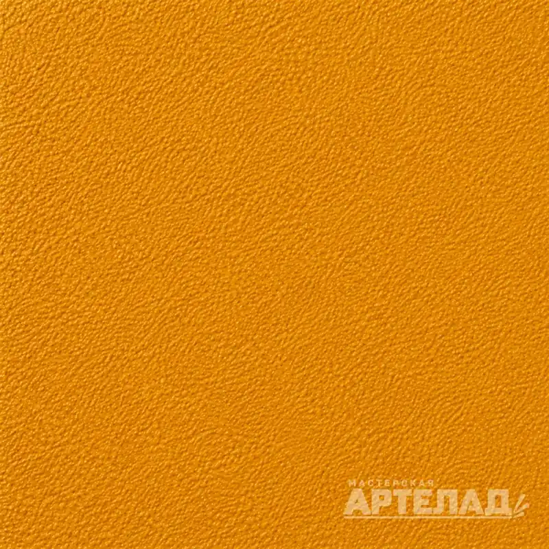 Образец порошковой краски муар RAL 1006 — Кукурузно-желтый, с водяным знаком АРТЕЛАД