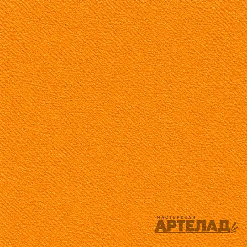 Образец порошковой краски муар RAL 1033 — Георгиново-желтый, с водяным знаком АРТЕЛАД