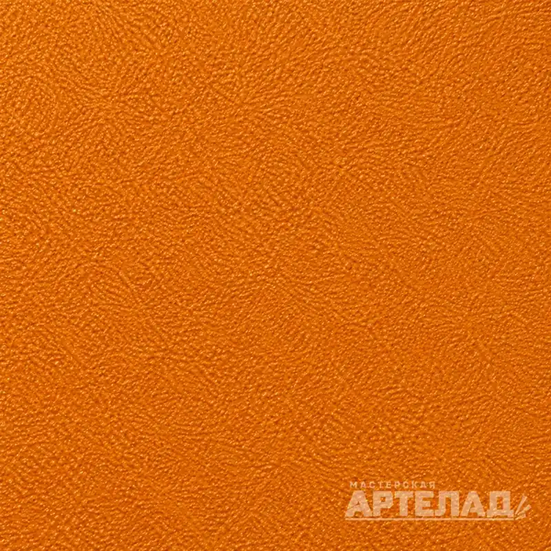 Образец порошковой краски муар RAL 2000 — Желто-оранжевый, с водяным знаком АРТЕЛАД