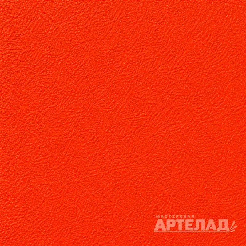 Образец порошковой краски муар RAL 2005 — Люминесцентно-оранжевый, с водяным знаком АРТЕЛАД