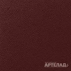 Порошковое покрытие муар RAL 3007 — Черно-красный, образец АРТЕЛАД