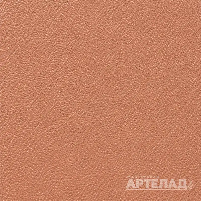 Образец порошковой краски муар RAL 3012 — Бежево-красный, с водяным знаком АРТЕЛАД