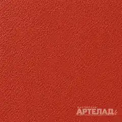 Порошковое покрытие муар RAL 3016 — Кораллово-красный, образец АРТЕЛАД