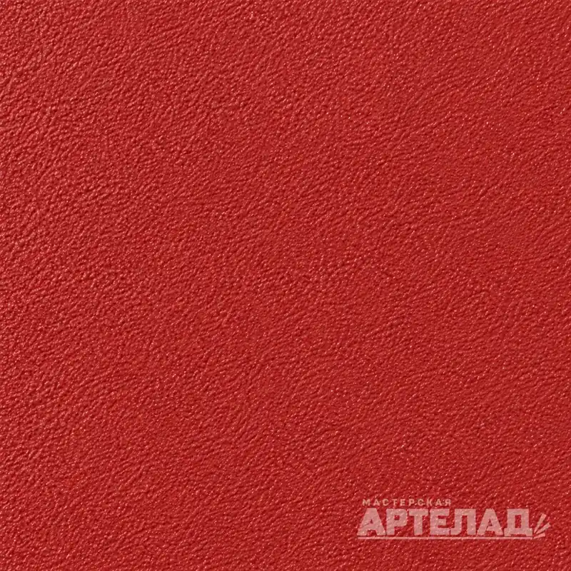 Образец порошковой краски муар RAL 3031 — Восточный красный, с водяным знаком АРТЕЛАД