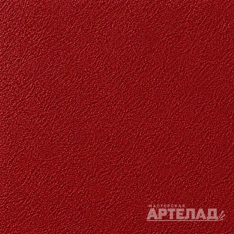 Образец порошковой краски муар RAL 3032 — Перламутрово-рубиновый, с водяным знаком АРТЕЛАД