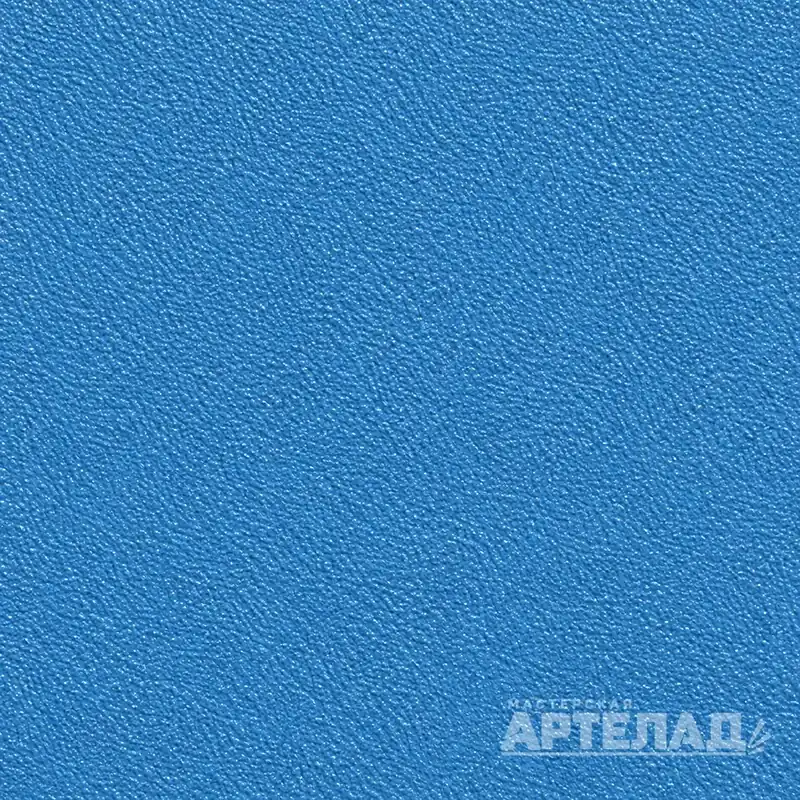 Образец порошковой краски муар RAL 5012 — Голубой, с водяным знаком АРТЕЛАД