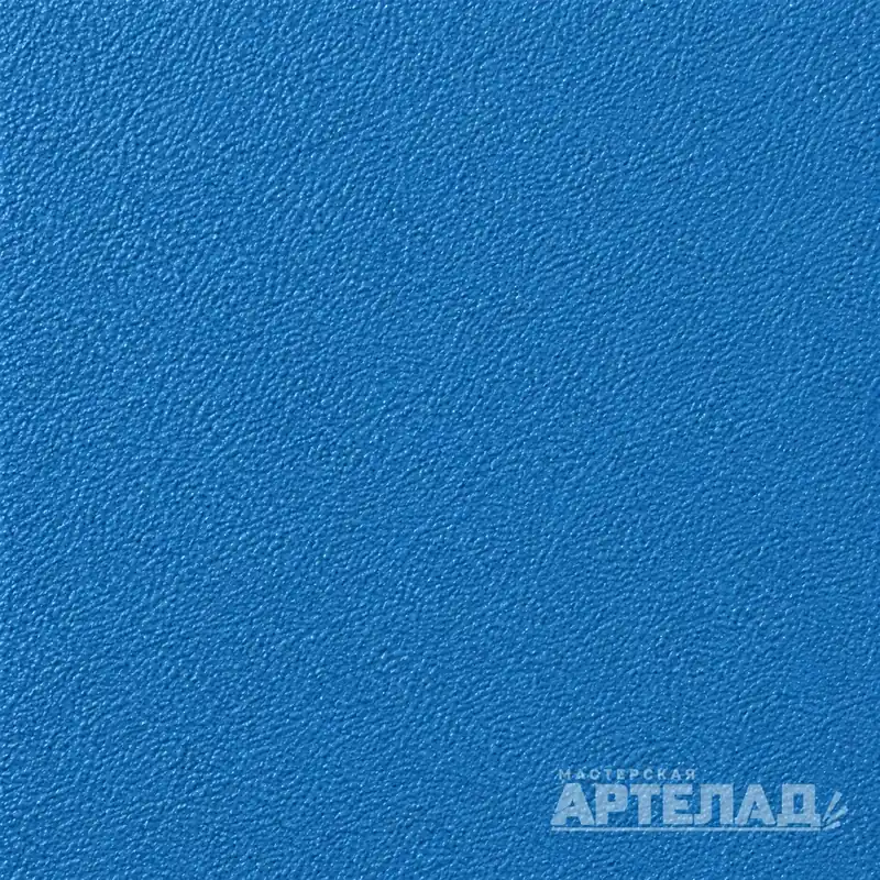 Образец порошковой краски муар RAL 5015 — Небесно-синий, с водяным знаком АРТЕЛАД