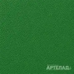 Порошковое покрытие муар RAL 6001 — Изумрудно-зеленый, образец АРТЕЛАД