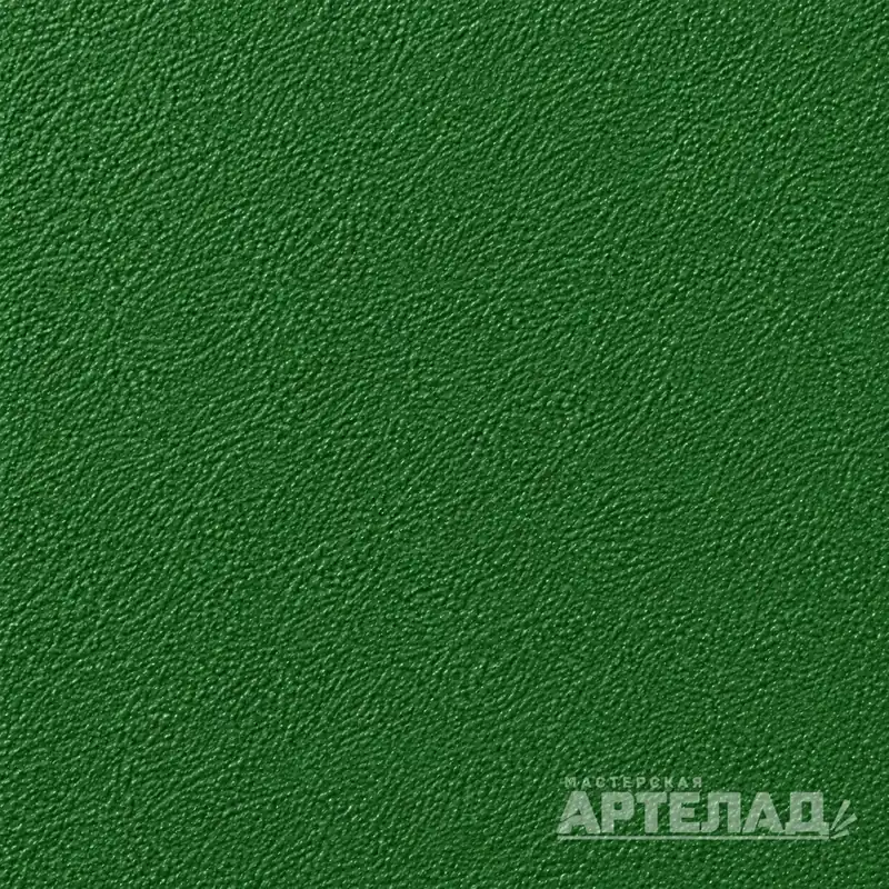 Образец порошковой краски муар RAL 6002 — Лиственно-зеленый, с водяным знаком АРТЕЛАД