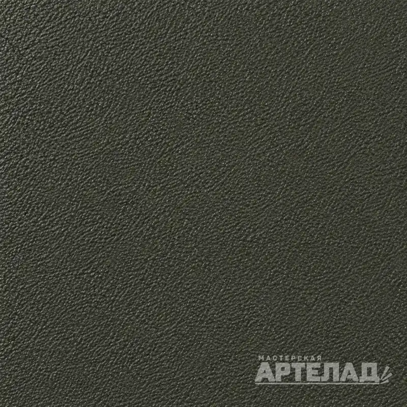 Образец порошковой краски муар RAL 6015 — Черно-оливковый, с водяным знаком АРТЕЛАД