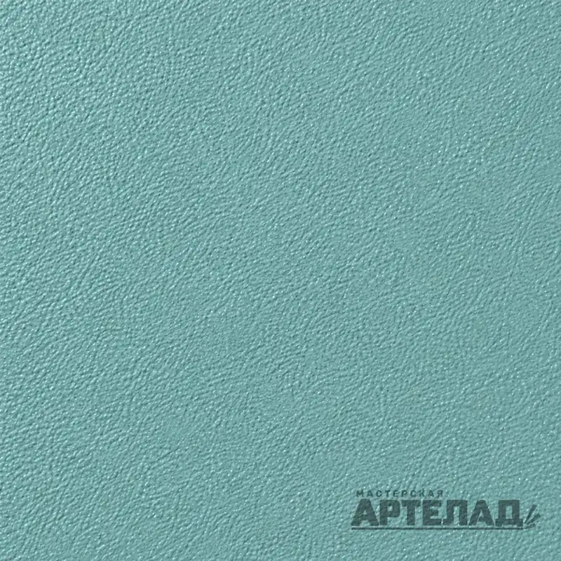 Образец порошковой краски муар RAL 6034 — Пастельно-бирюзовый, с водяным знаком АРТЕЛАД