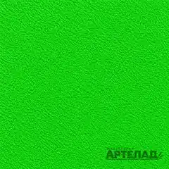 Порошковое покрытие муар RAL 6037 — Зеленый, образец АРТЕЛАД