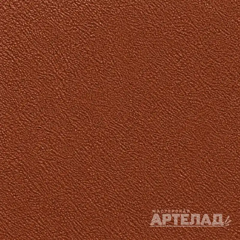 Образец порошковой краски муар RAL 8029 — Жемчужно-медный, с водяным знаком АРТЕЛАД