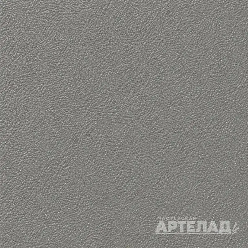 Образец порошковой краски муар RAL 9007 — Серо-алюминиевый, с водяным знаком АРТЕЛАД